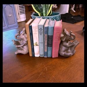 Elephant Bookends